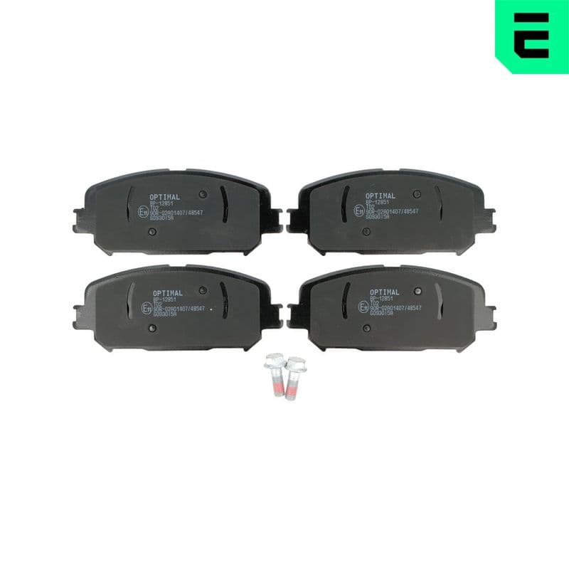 set placute frana,frana disc OPTIMAL BP-12851