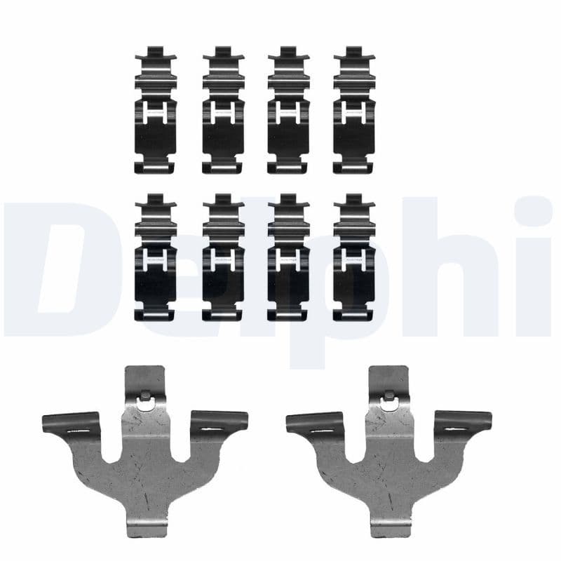 Set accesorii, placute frana DELPHI LX0724
