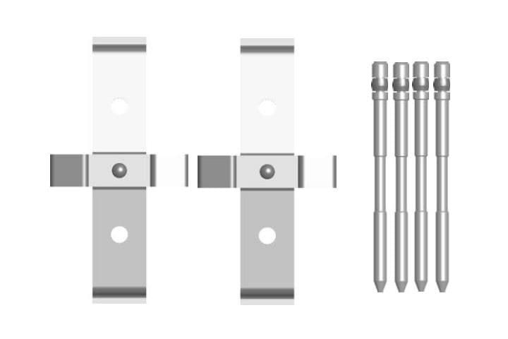 Set accesorii, placute frana BOSCH 1 987 474 440