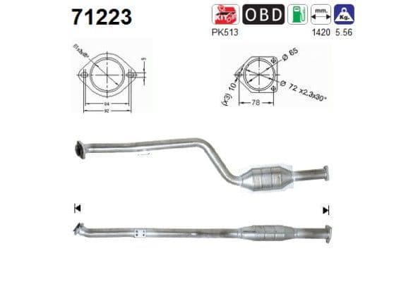 Catalizator AS-PL 71223