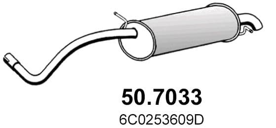 Toba esapament finala ASSO 50.7033