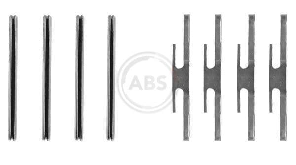 Set accesorii, placute frana ABS 1012Q