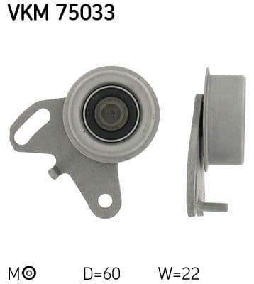 rola intinzator,curea distributie SKF VKM 75033