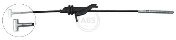 Cablu, frana de parcare A.B.S. K17501