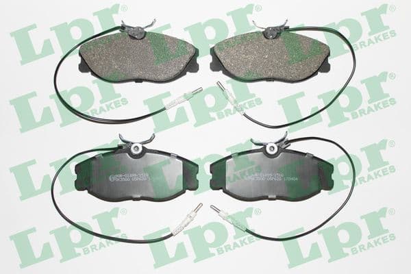 set placute frana,frana disc LPR 05P620