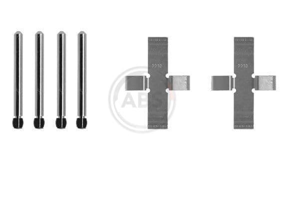 Set accesorii, placute frana ABS 0902Q