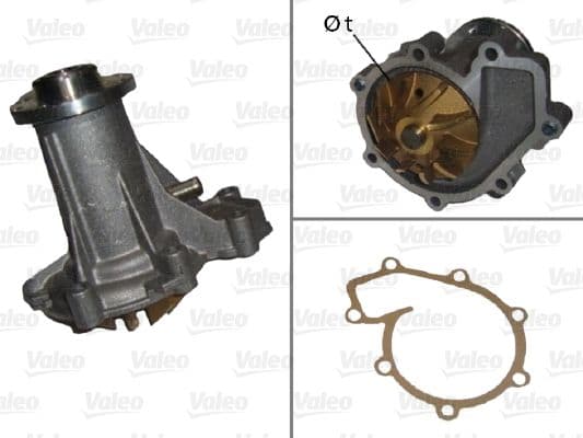 Pompă de apă, răcire motor VALEO 506671