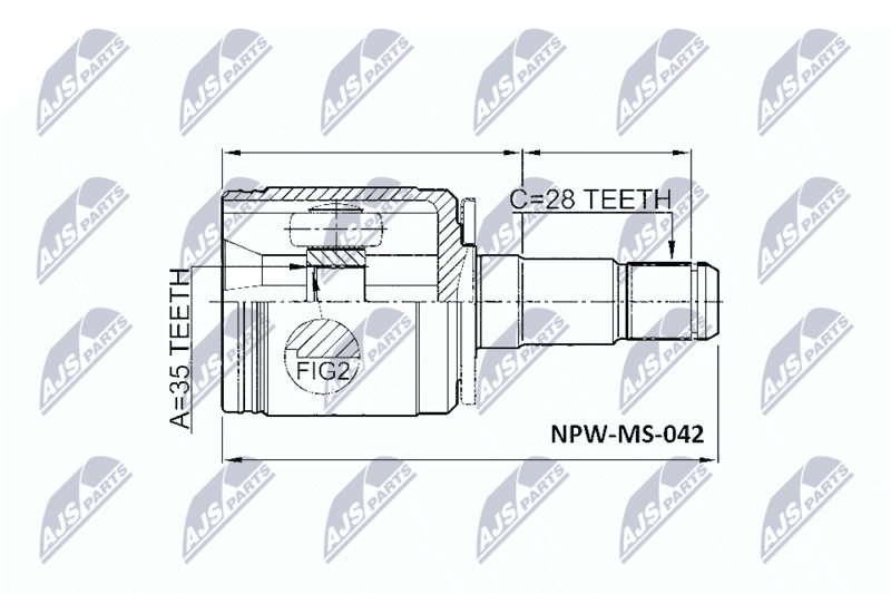 Set articulatie, planetara NTY NPW-MS-042