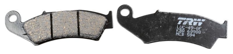 set placute frana,frana disc TRW Organic Allround MCB594
