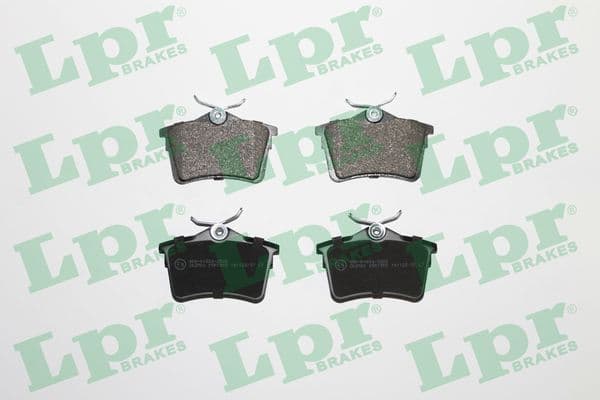 set placute frana,frana disc LPR 05P1500