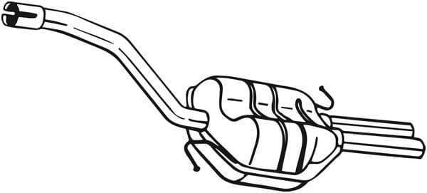 Toba esapament finala BOSAL 220-027