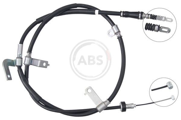 Cablu, frana de parcare ABS K17478