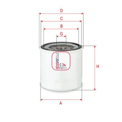 Filtru ulei SOFIMA S 3273 R