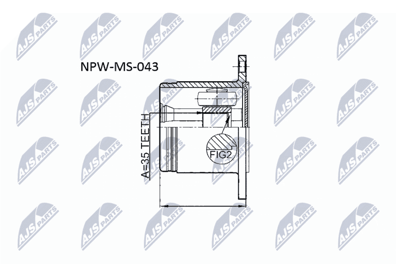 Set articulatie, planetara NTY NPW-MS-043