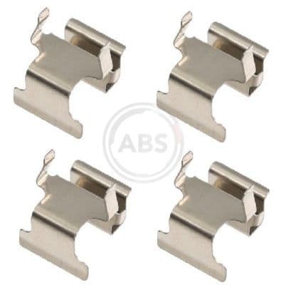 Set accesorii, placute frana ABS 1673Q
