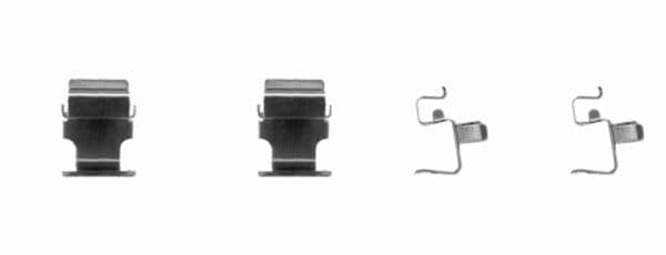 Set accesorii, placute frana TEXTAR 82501800