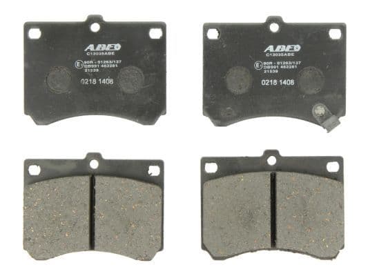 set placute frana,frana disc ABE C13035ABE
