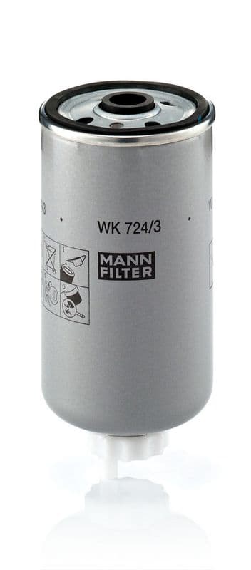 filtru combustibil MANN-FILTER WK 724/3