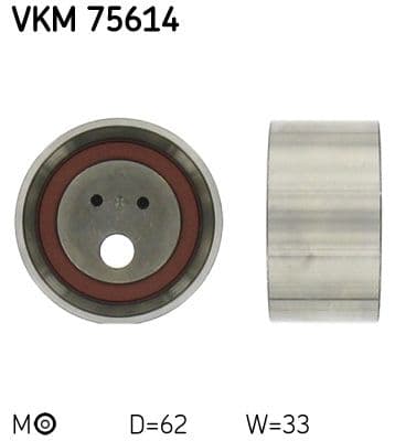 rola intinzator,curea distributie SKF VKM 75614