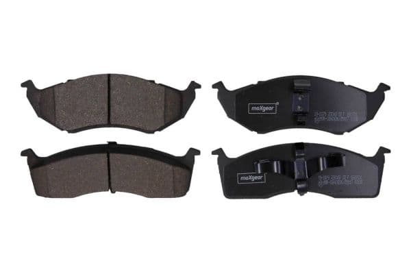set placute frana,frana disc MAXGEAR 19-1079