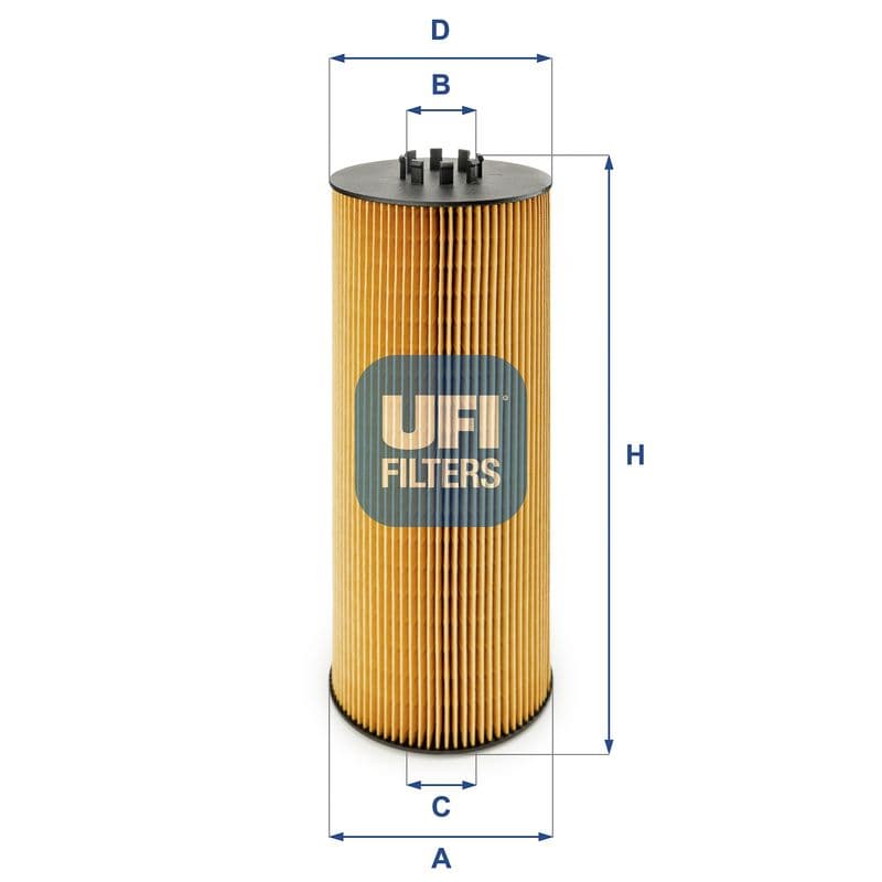 Filtru ulei UFI 25.006.00