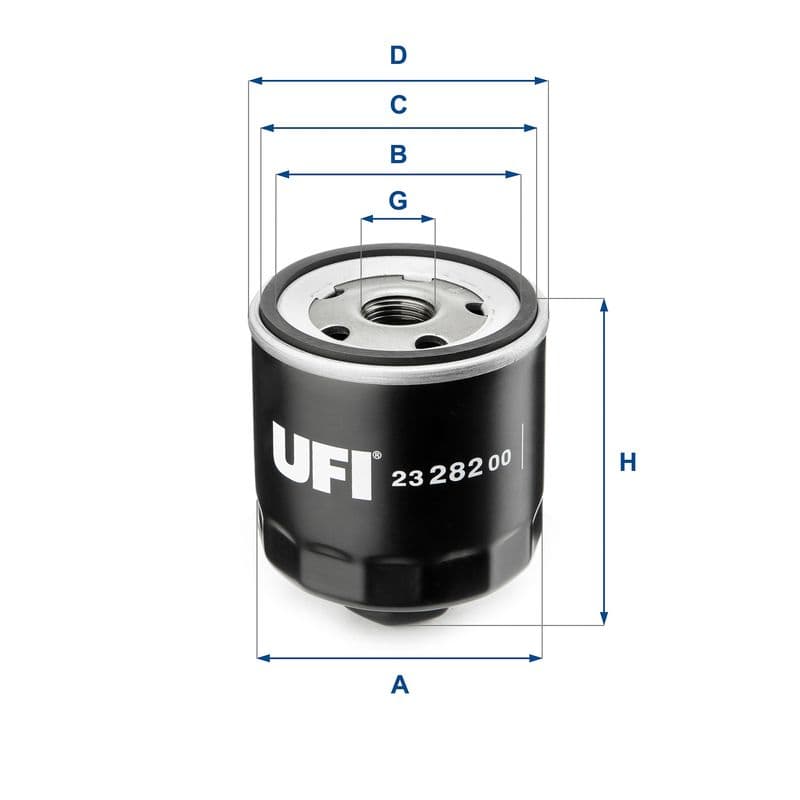Filtru ulei UFI 23.282.00