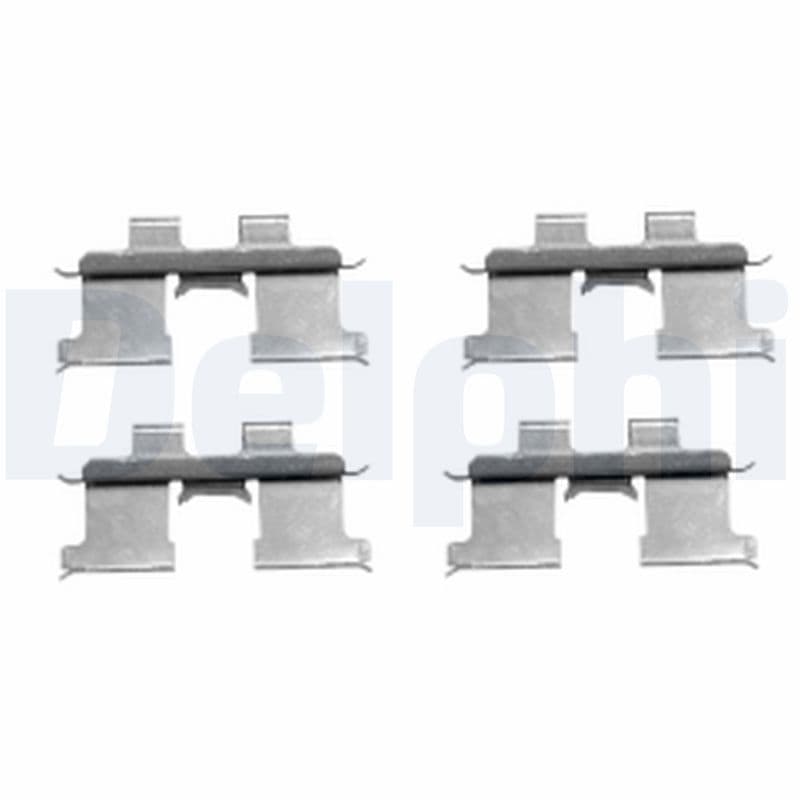 Set accesorii, placute frana DELPHI LX0467