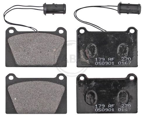 set placute frana,frana disc ABS 36449