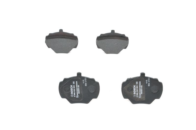set placute frana,frana disc BOSCH 0 986 424 563