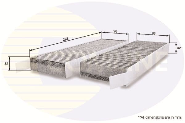 Filtru, aer habitaclu COMLINE EKF170A