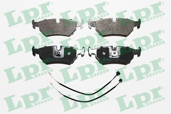set placute frana,frana disc LPR 05P497