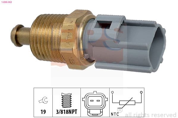 senzor,temperatura ulei EPS Made in Italy - OE Equivalent 1.830.363