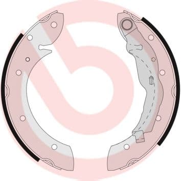 Set saboti frana BREMBO ESSENTIAL LINE S 68 521