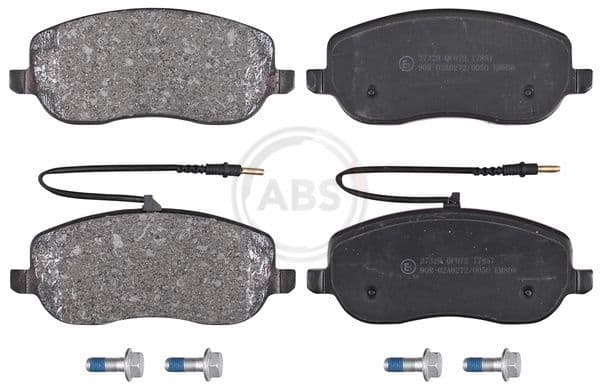 set placute frana,frana disc ABS 37329