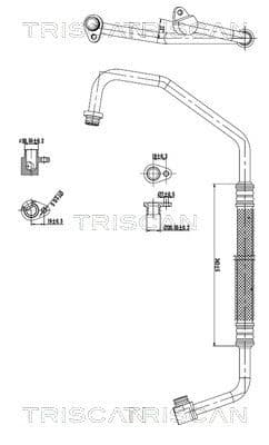 conducta presiune variabila,aer conditionat TRISCAN 9010 10011