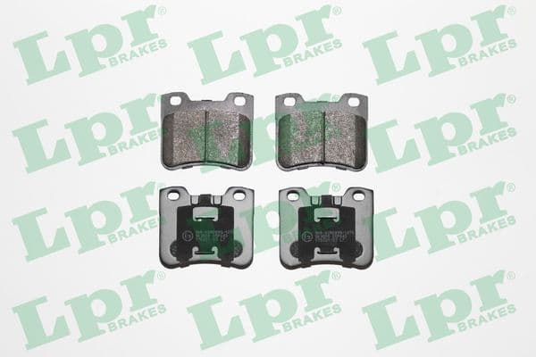 set placute frana,frana disc LPR 05P643