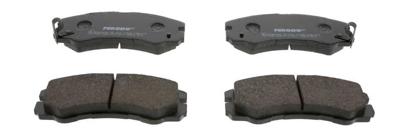 set placute frana,frana disc FERODO PREMIER ECO FRICTION FDB1015