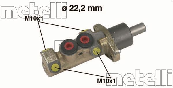 Pompa centrala, frana METELLI 05-0228