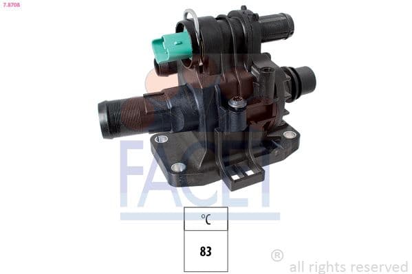 termostat,lichid racire FACET Made in Italy - OE Equivalent 7.8708