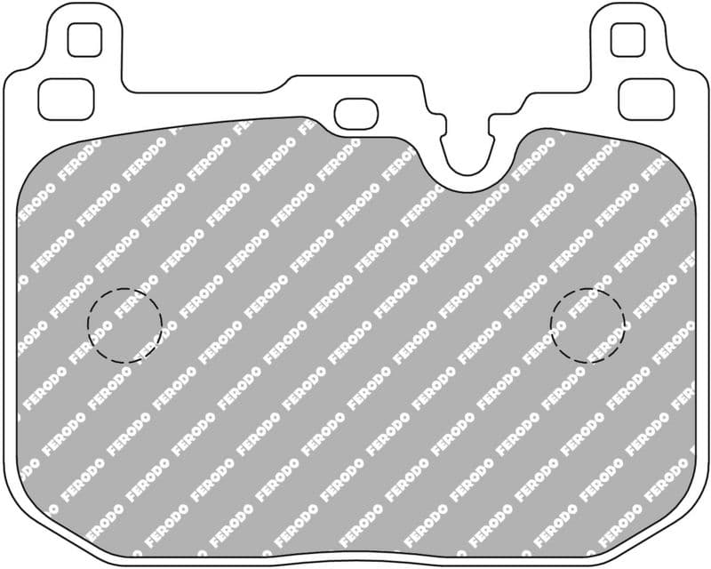 set placute frana,frana disc FERODO FCP4872Z
