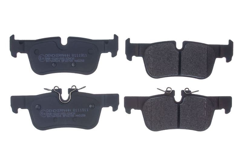 set placute frana,frana disc DENCKERMANN B111911