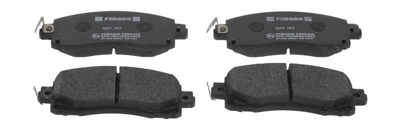 set placute frana,frana disc FERODO PREMIER ECO FRICTION FDB5299