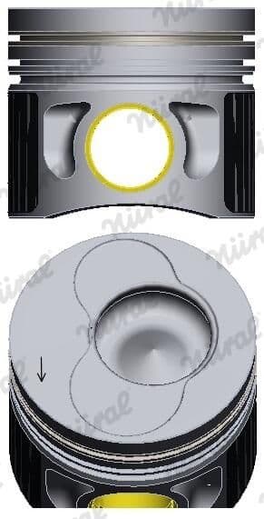 Piston NÜRAL 87-139500-20