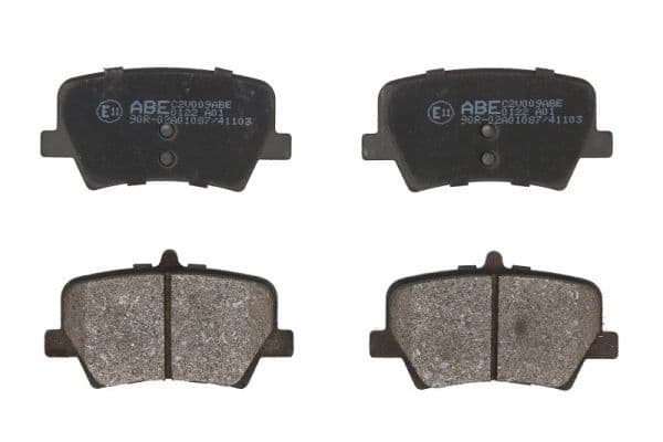 set placute frana,frana disc ABE C2V009ABE