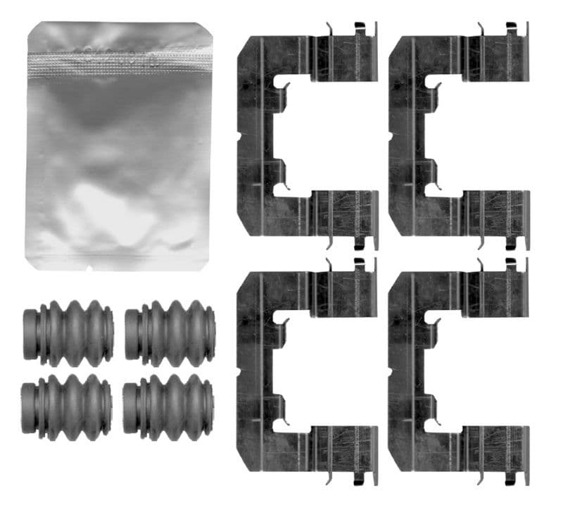 Set accesorii, placute frana BOSCH 1 987 474 835