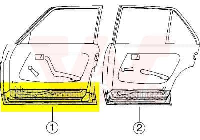 Usa, caroserie VAN WEZEL 3010275