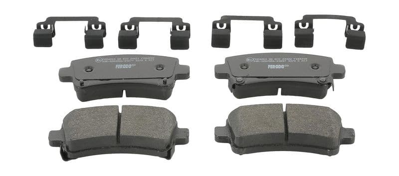 set placute frana,frana disc FERODO PREMIER ECO FRICTION FDB4209