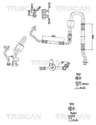 conducta presiune variabila,aer conditionat TRISCAN 9010 24010