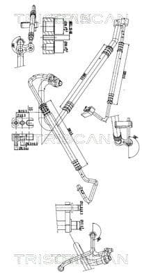 conducta presiune variabila,aer conditionat TRISCAN 9010 24012