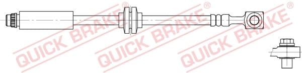 Furtun frana QUICK BRAKE 50.201X